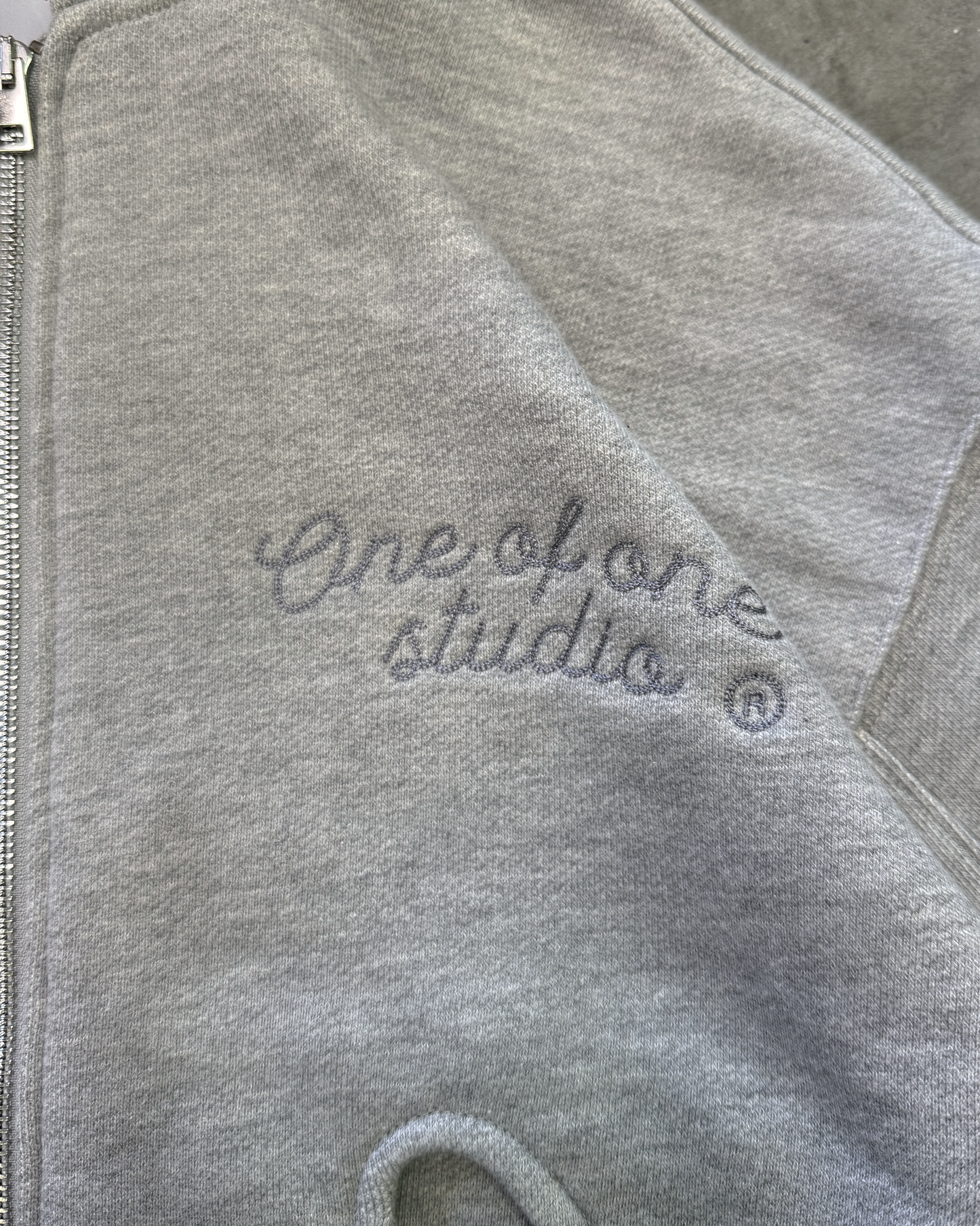 Type 02 - Double Zip Hoodie - Gray