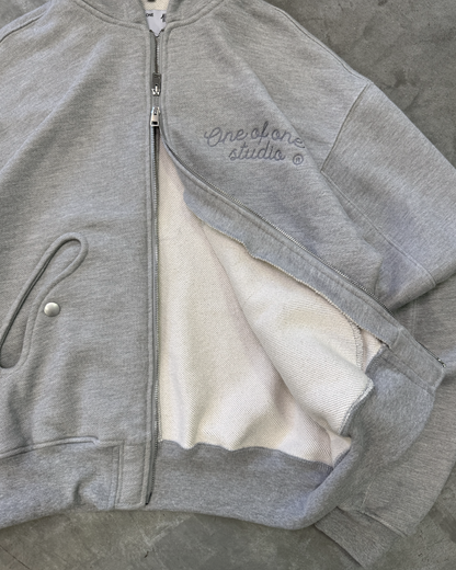 Type 02 - Double Zip Hoodie - Gray