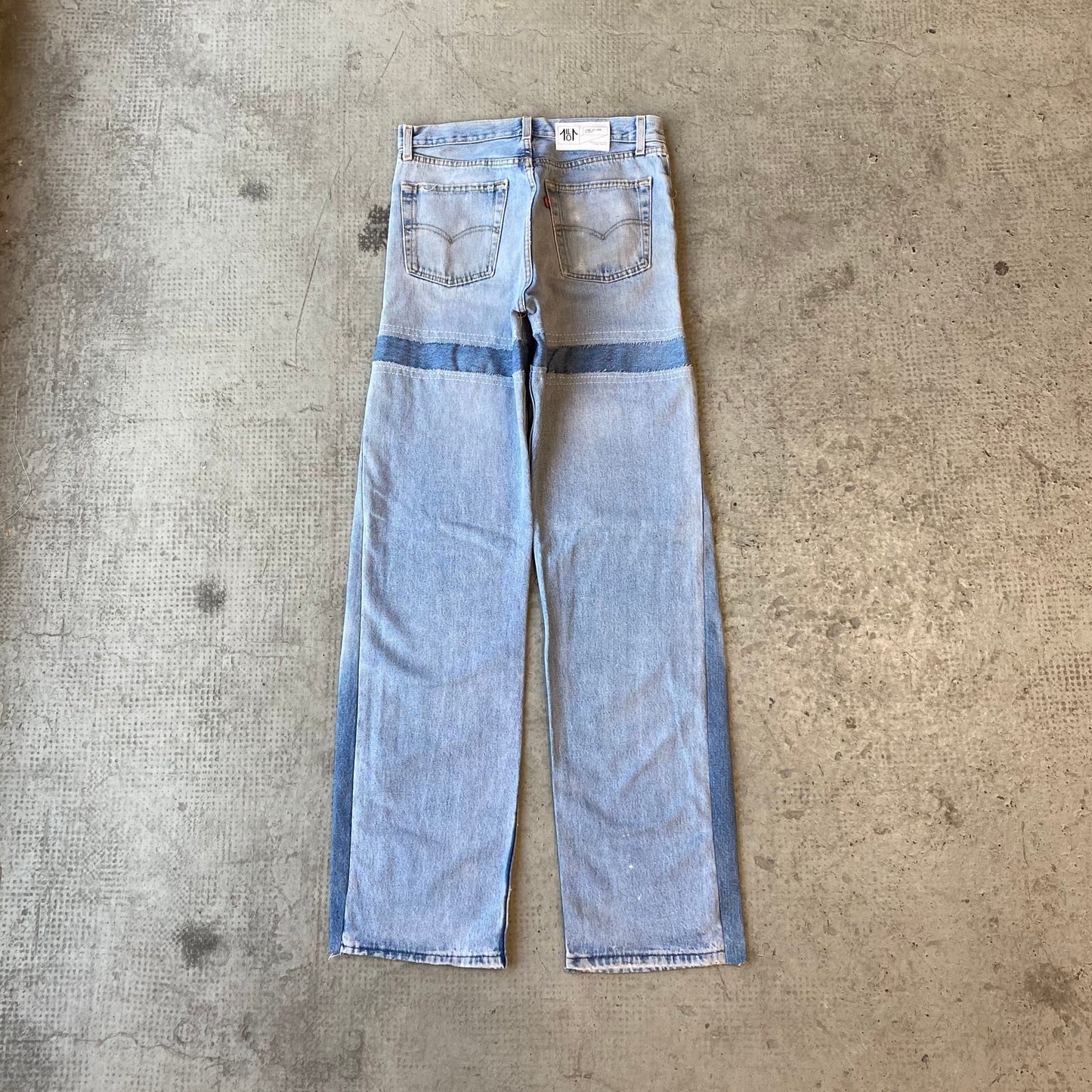 501 LEVI'S EXAGGERATED  DUSTY BLUE