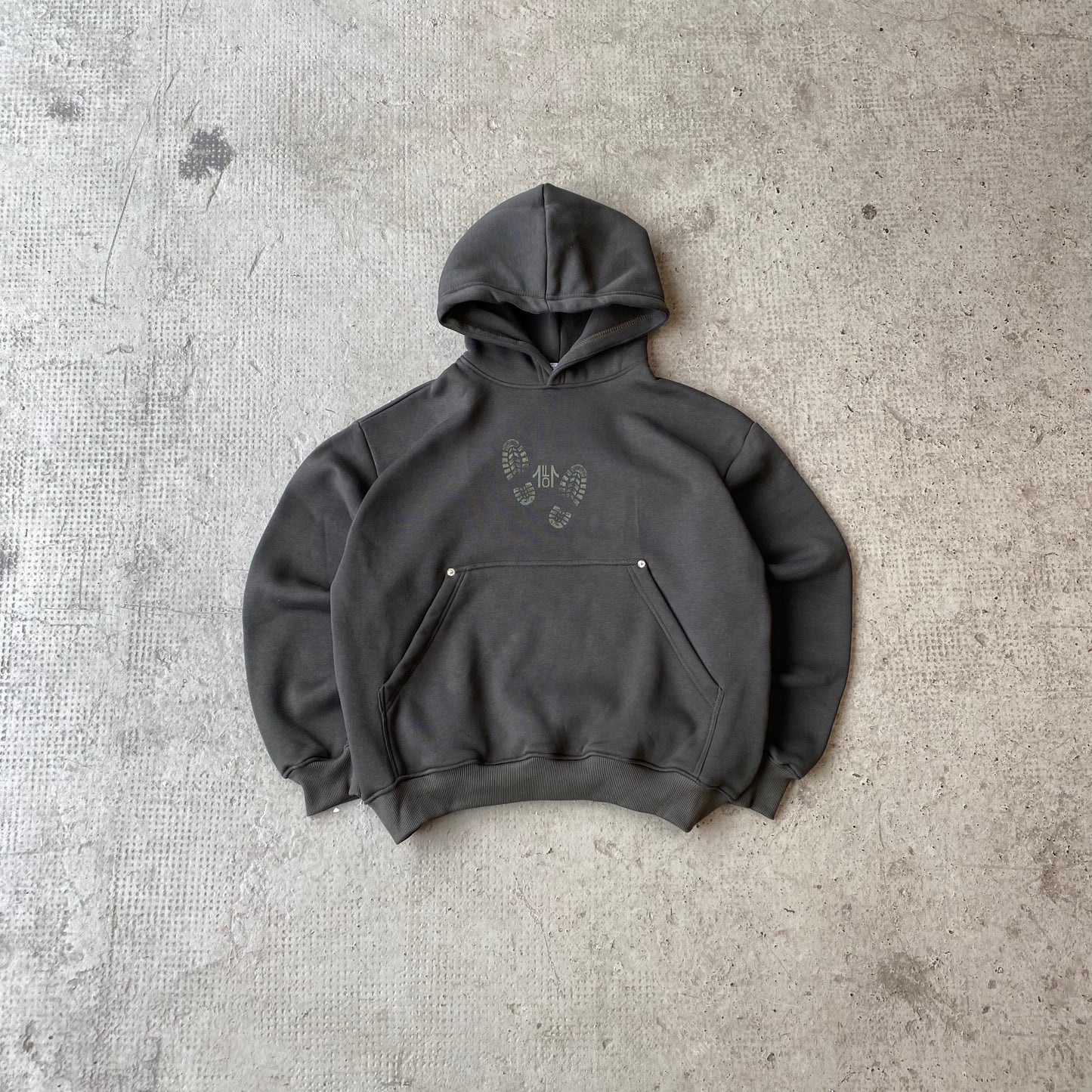 WALK OVER - HOODIE FOREST GREEN