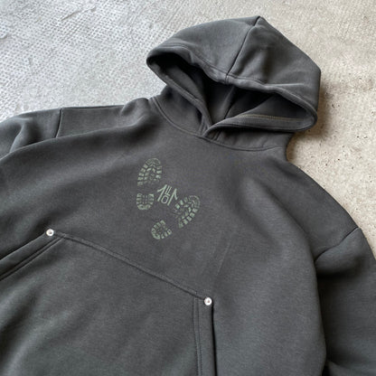 WALK OVER - HOODIE FOREST GREEN