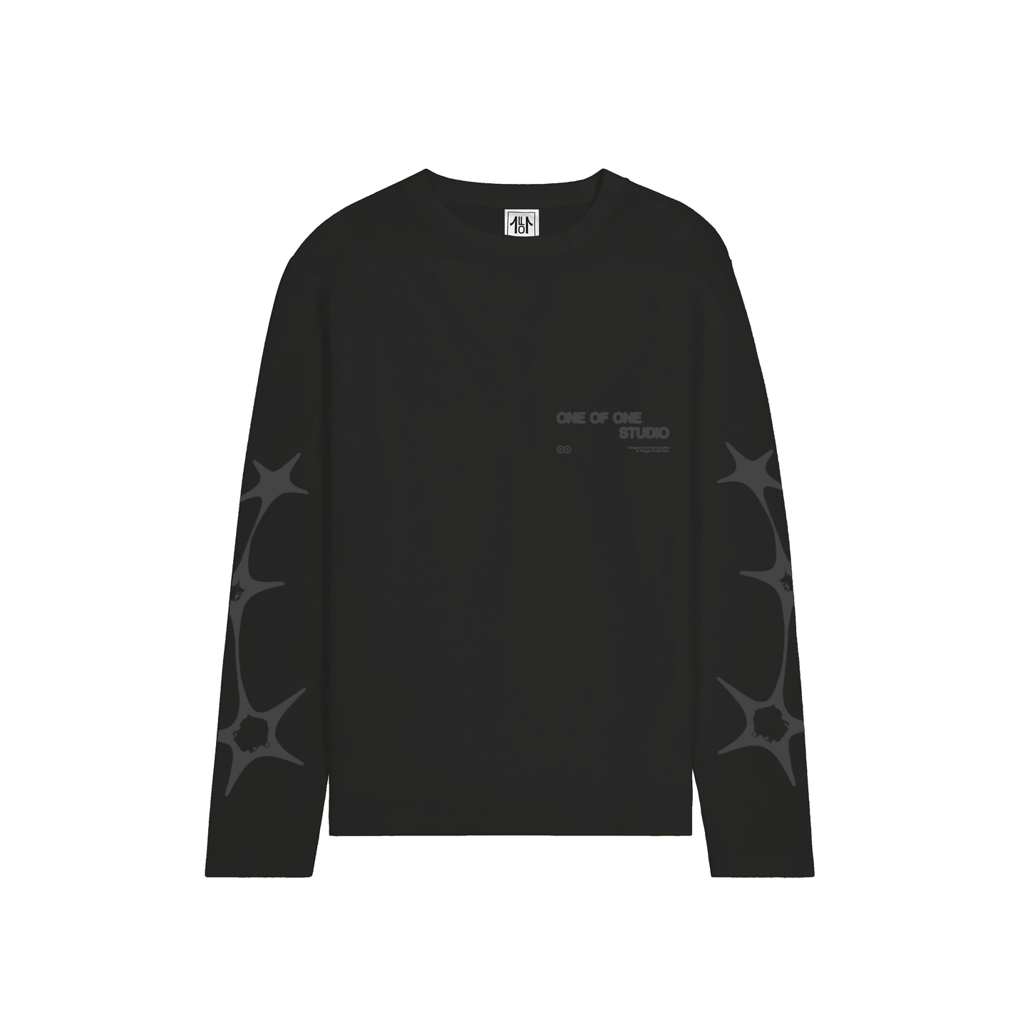 STARS LONGSLEEVE - black