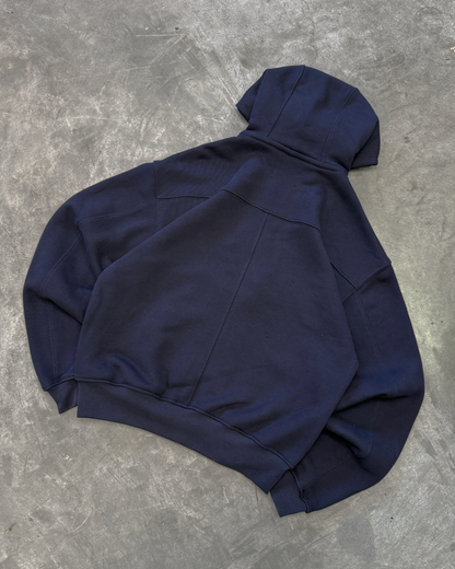 Type 02 - Double Zip Hoodie - Navy