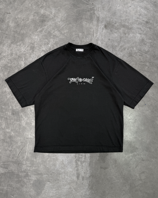 COLLAGE TEE - BLACK