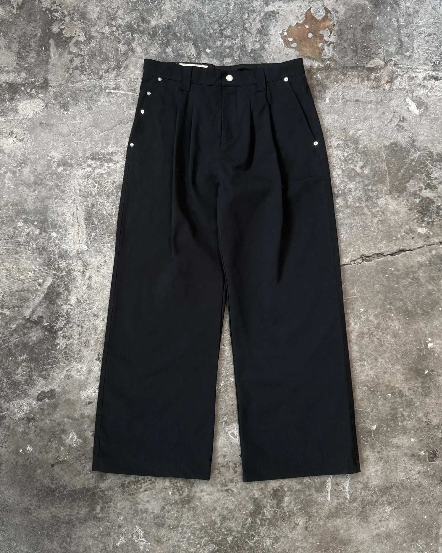 PLEATED PANTS RIPSTOP