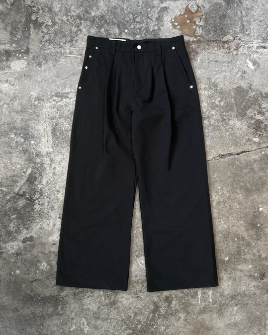 PLEATED PANTS RIPSTOP