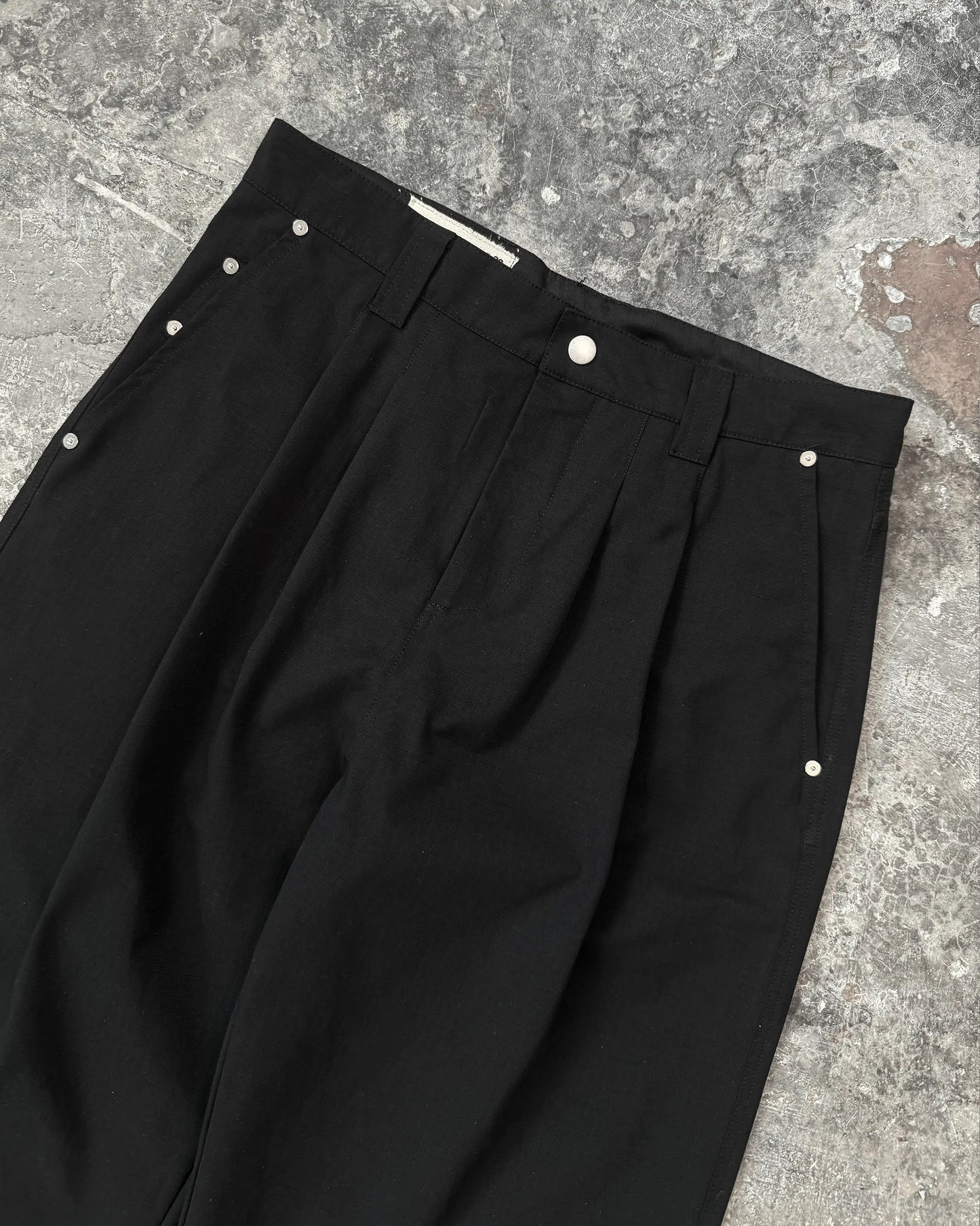 PLEATED PANTS RIPSTOP