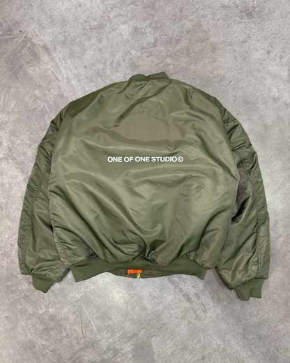 FIGHTER BOMBER MA-1 - ARMY GREEN