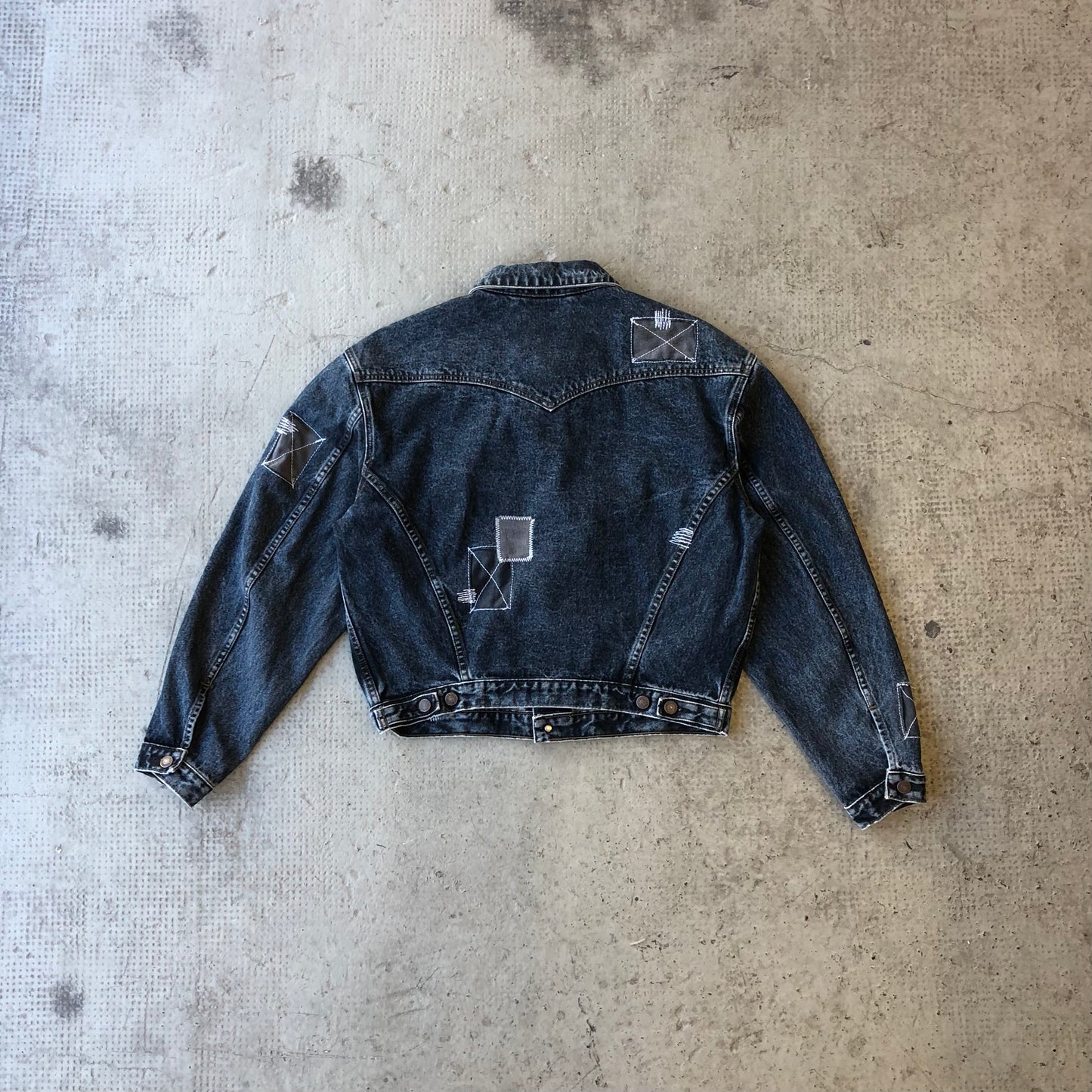 LEVI'S PATCH JACKET DIRTY BLUE