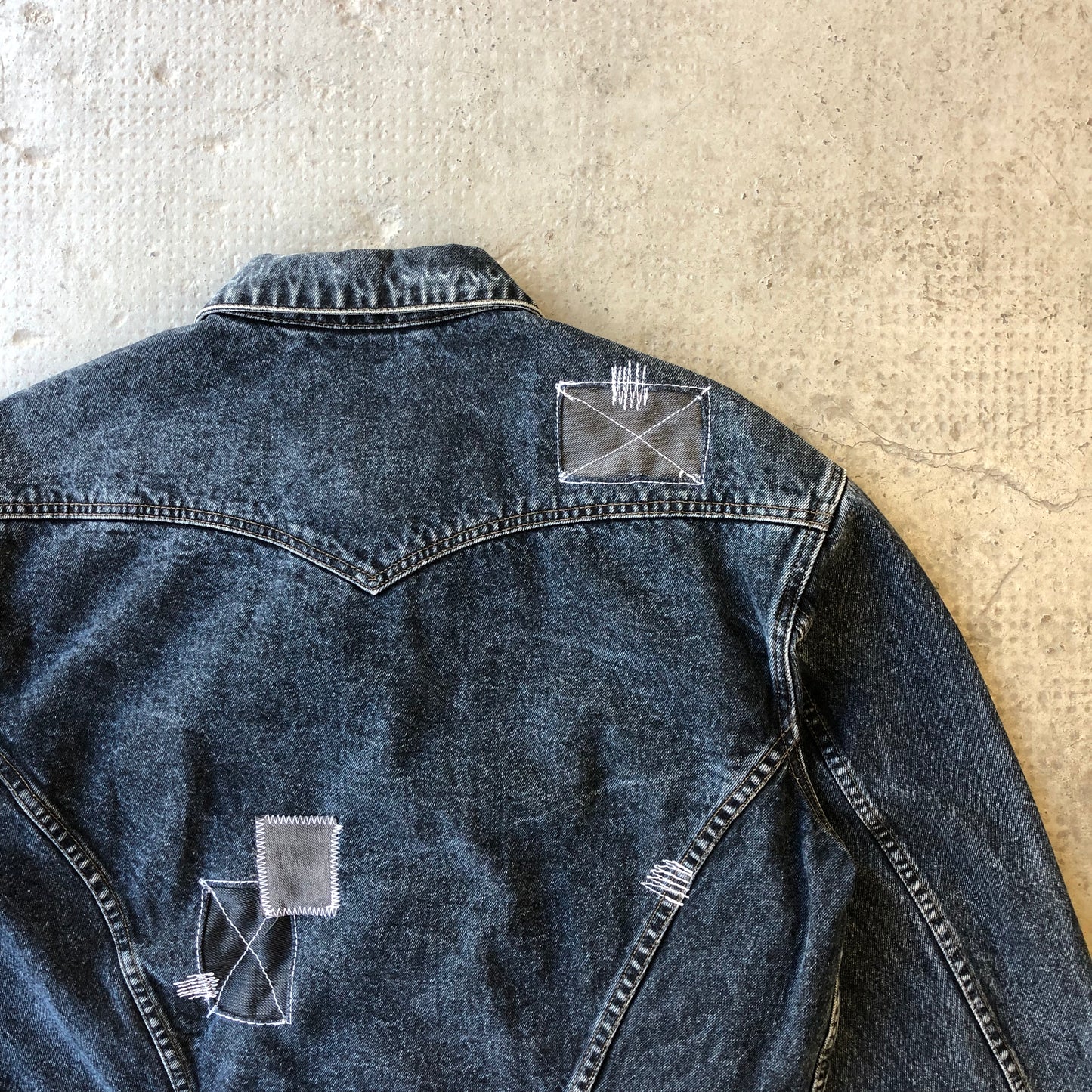 LEVI'S PATCH JACKET DIRTY BLUE