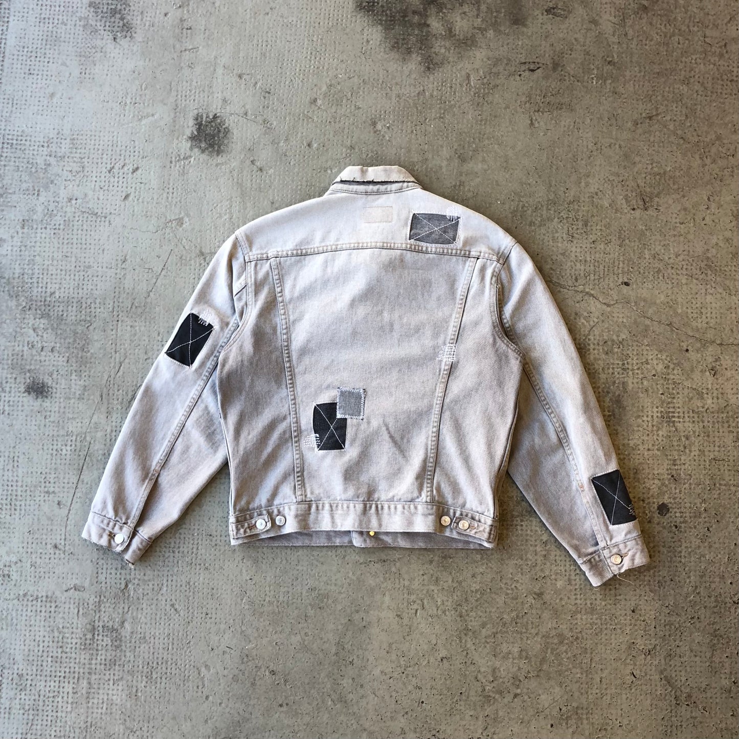 LEVI'S PATCH JACKET LIGHT GREY