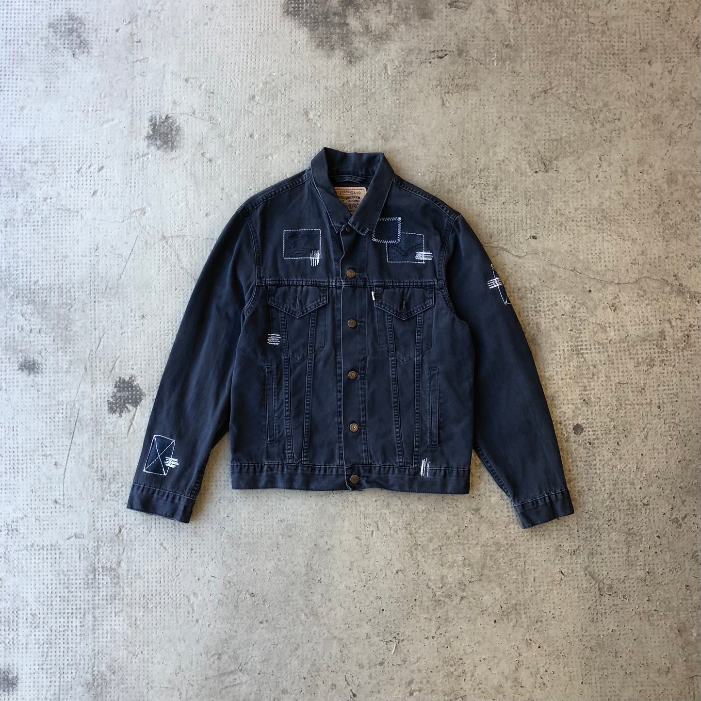 LEVI'S PATCH JACKET DARK BLUE