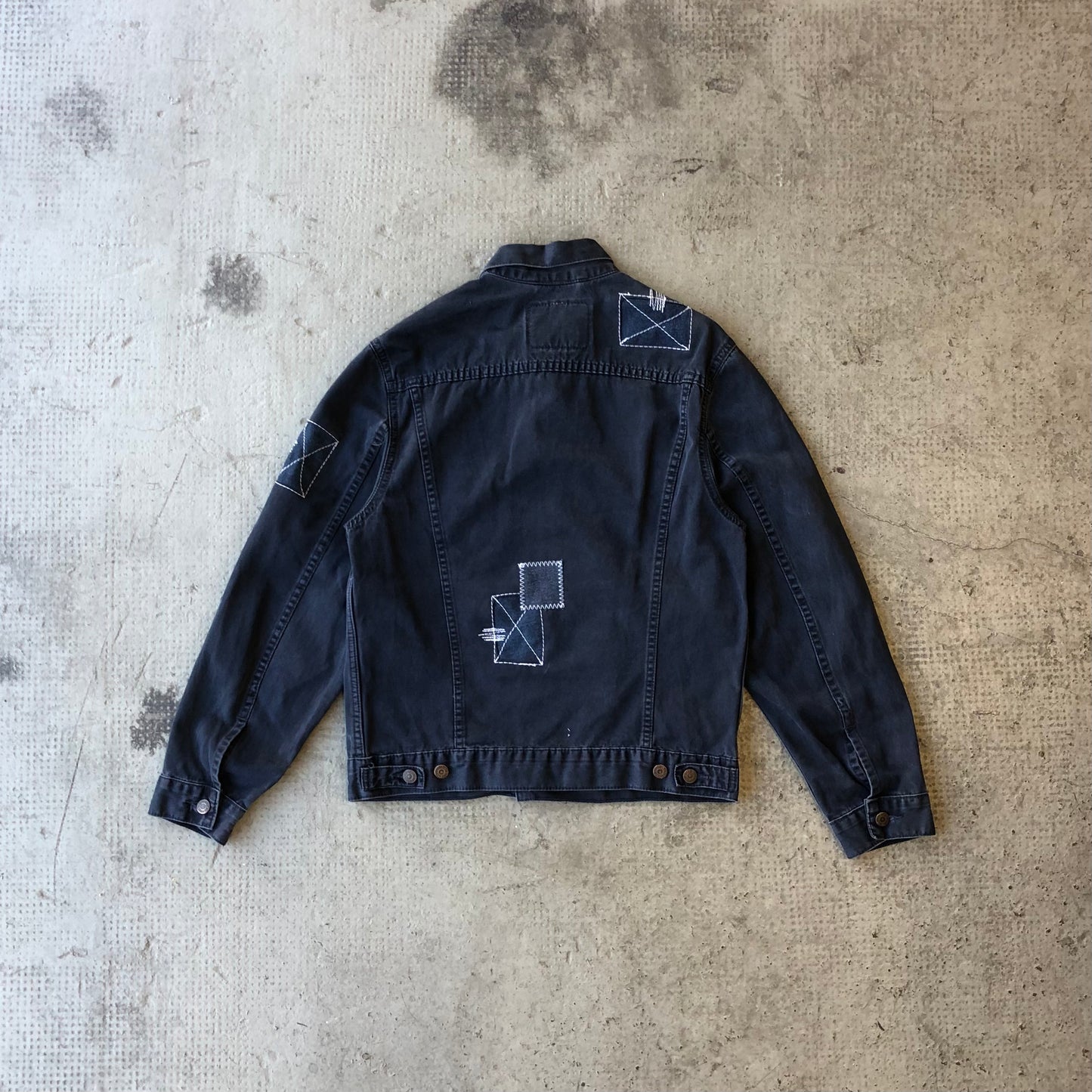 LEVI'S PATCH JACKET DARK BLUE