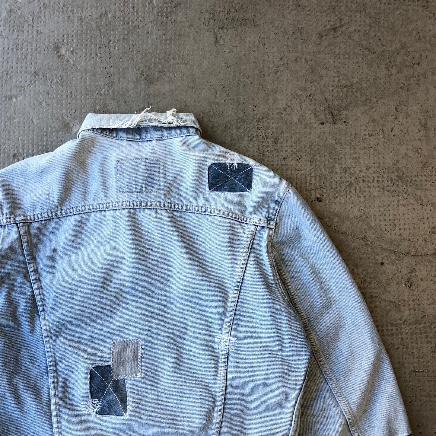 LEVI'S PATCH JACKET WATER BLUE