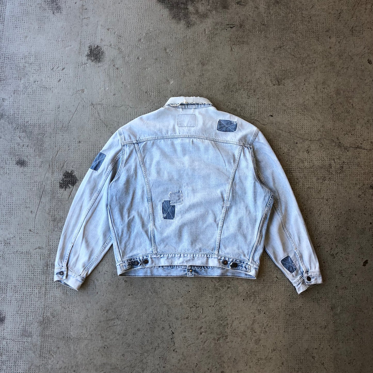 LEVI'S PATCH JACKET LIGHT BLUE