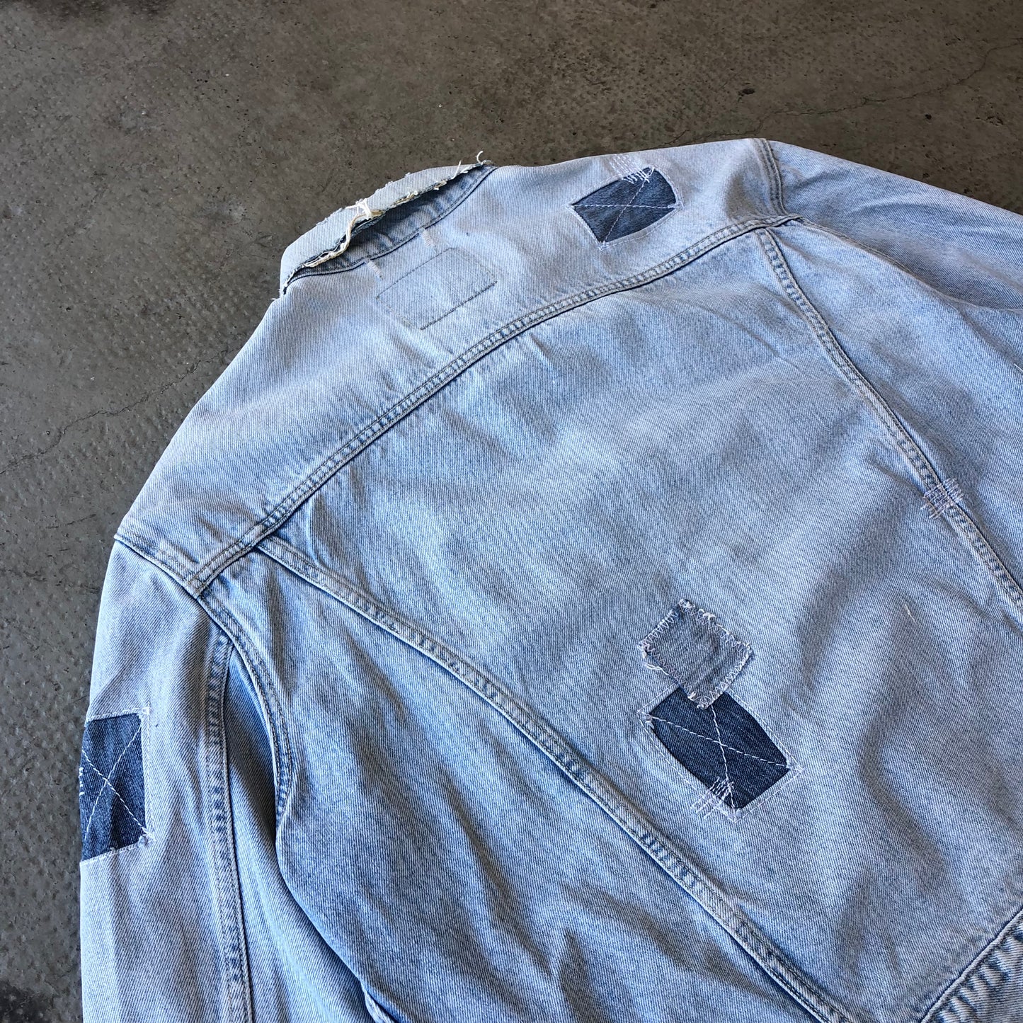 LEVI'S PATCH JACKET LIGHT BLUE