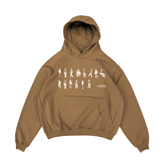 1OF1 COMMUNITY HOODIE -  Camel - OneofOnestudio